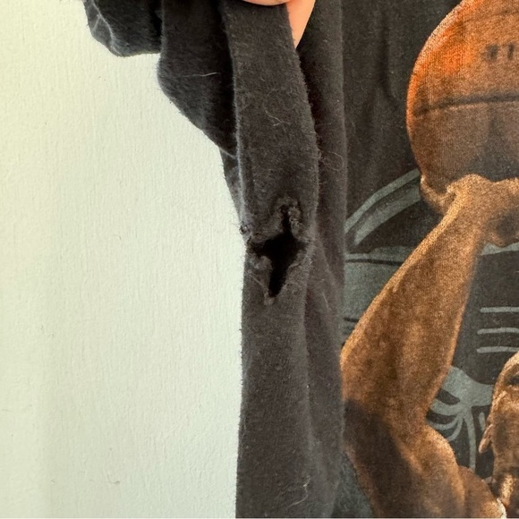 Vintage Salem Michael Jordan T Shirt 90s Graphic Tee Single Stitch Large AS IS - Picture 5 of 8